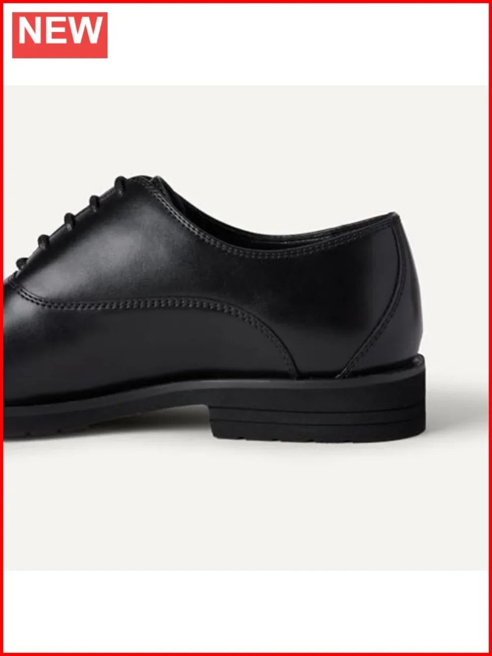 Men's Lightweight Oxford Dress Shoes Faux Leather Lace-Up Formal Work